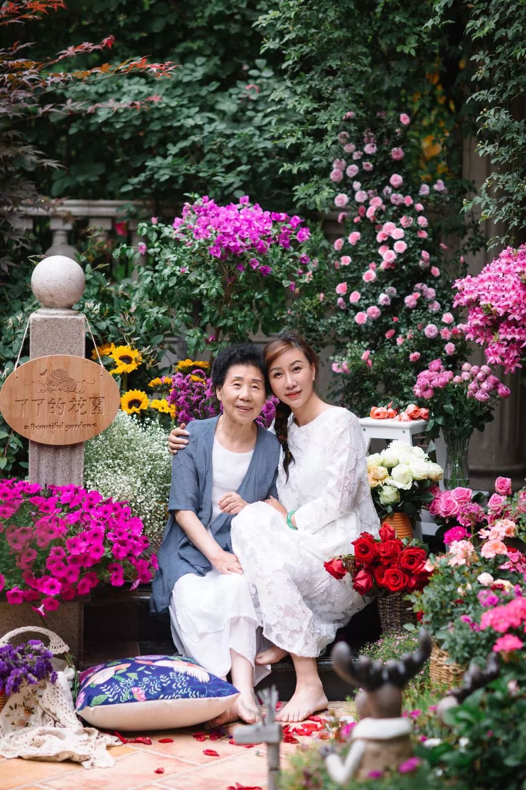 张紫薇，在时光的庭院里静候花开