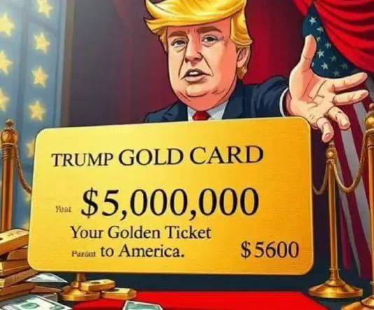 特朗普的镀金诱惑,那张500万美元的金卡,是对美国梦的终极嘲讽 特朗普的镀金诱惑,那张500万美元的金卡,是对美国梦的终极嘲讽