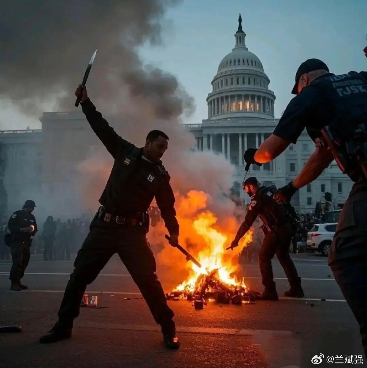 当华盛顿拒绝拆墙